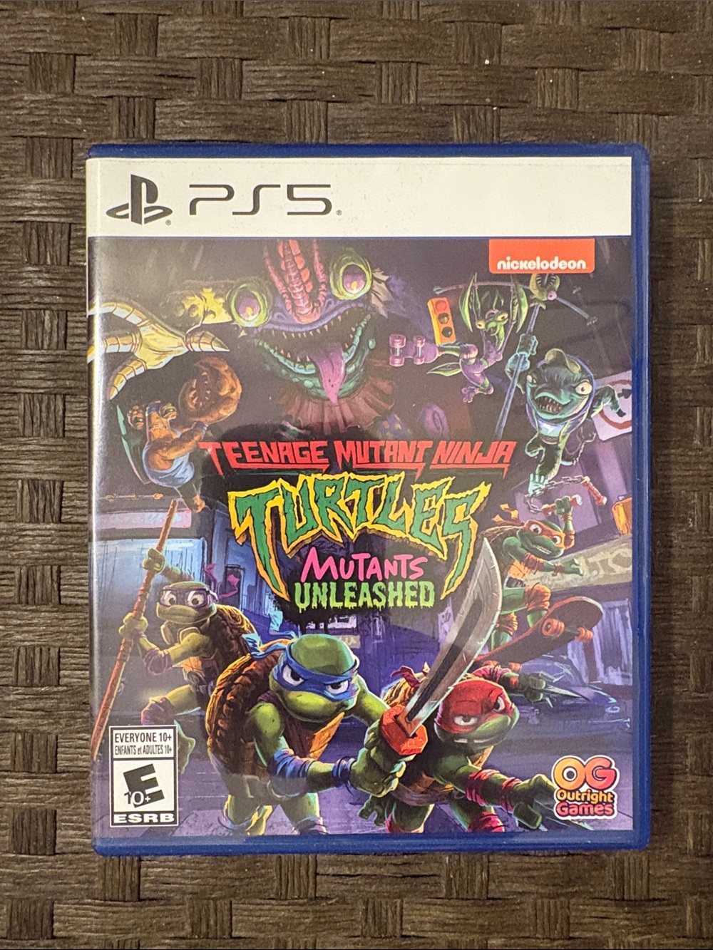 Sony PS5 Teenage Mutant Ninja Turtles Mutants Unleashed – Blue Case